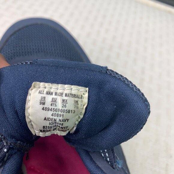 Athletech Women's Size 9.5 Aiden Navy Slip-On Sneakers Shoes memo tech - Picture 6 of 8